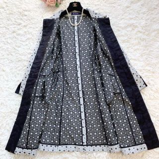M'S GRACY - 【美品】エムズグレイシー ワンピースコート 花柄刺繍 M'S GRACY - 【美品】エムズグレイシー ワンピースコート 花柄刺繍