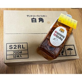 サントリー(サントリー)のサントリー白角　新品12本(ウイスキー)