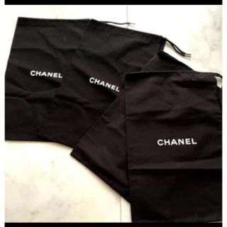 シャネル(CHANEL)のCHANELシューズ保存袋　巾着(ショップ袋)