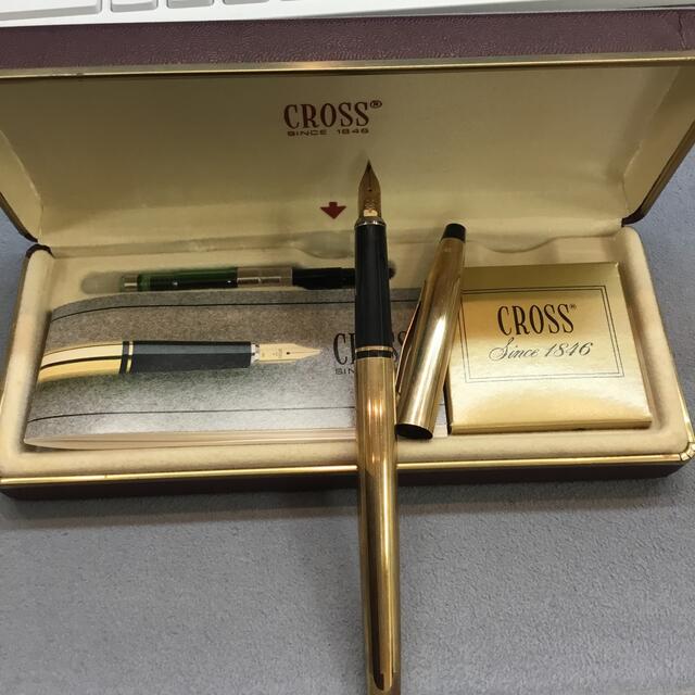 CROSS(クロス)の万年筆　クロス　ペン先k14 筆記具 インテリア/住まい/日用品の文房具(ペン/マーカー)の商品写真