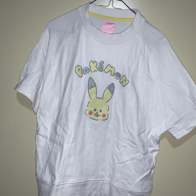 ポケモン(ポケモン)のレポートかいてね! Tシャツ M ポケセン ポケモンセンター レディースのトップス(Tシャツ(半袖/袖なし))の商品写真