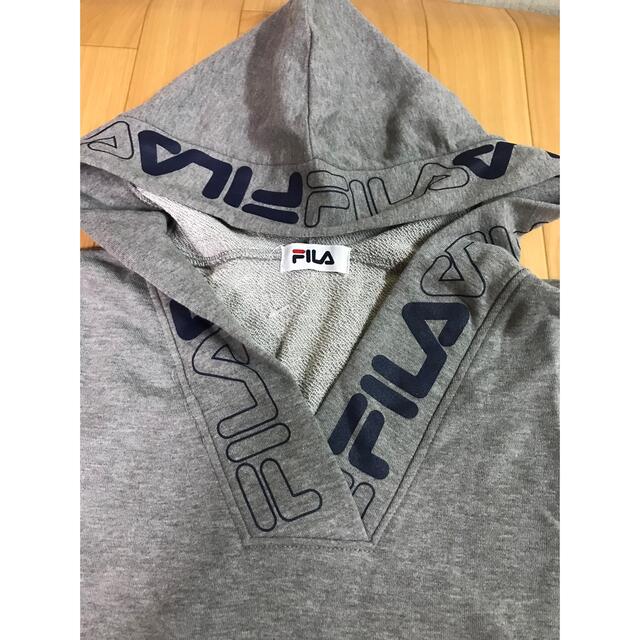 FILA(フィラ)の新品未使用　FI L A フィラ　ゆったりスウェットパーカー レディースのトップス(パーカー)の商品写真