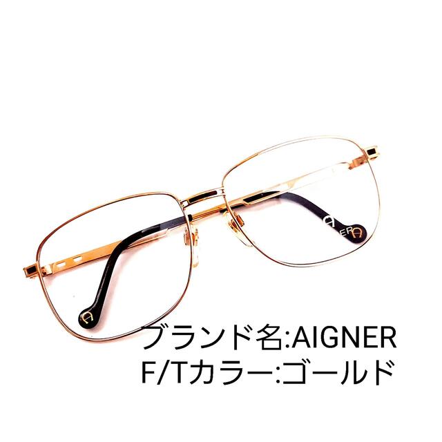 AIGNER アイグナー ティアドロップ メタルフレーム クラシック