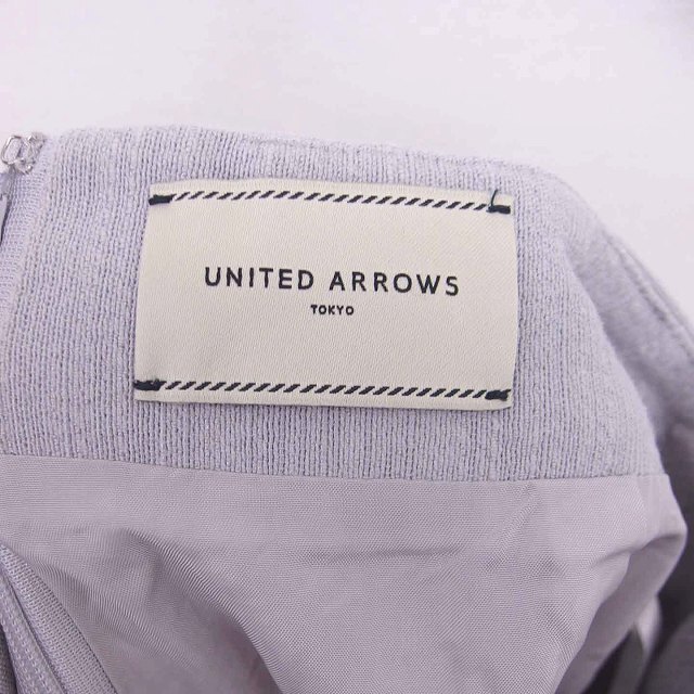 UNITED ARROWS(ユナイテッドアローズ)のユナイテッドアローズ TOKYO タイト スカート 膝下丈 38 グレー レディースのスカート(ひざ丈スカート)の商品写真