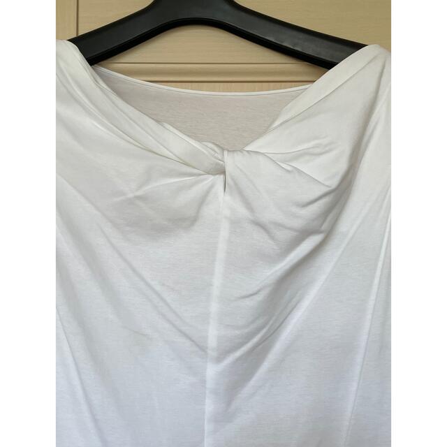 EPOCA(エポカ)の❤️エポカシャツ❤️ホワイト美品 レディースのトップス(シャツ/ブラウス(半袖/袖なし))の商品写真