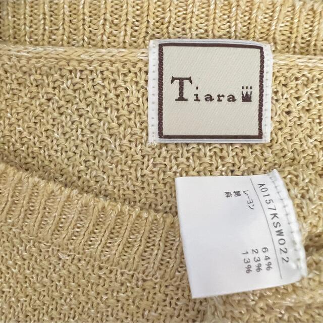 tiara(ティアラ)のTiara ♡ クールネックニット レディースのトップス(ニット/セーター)の商品写真