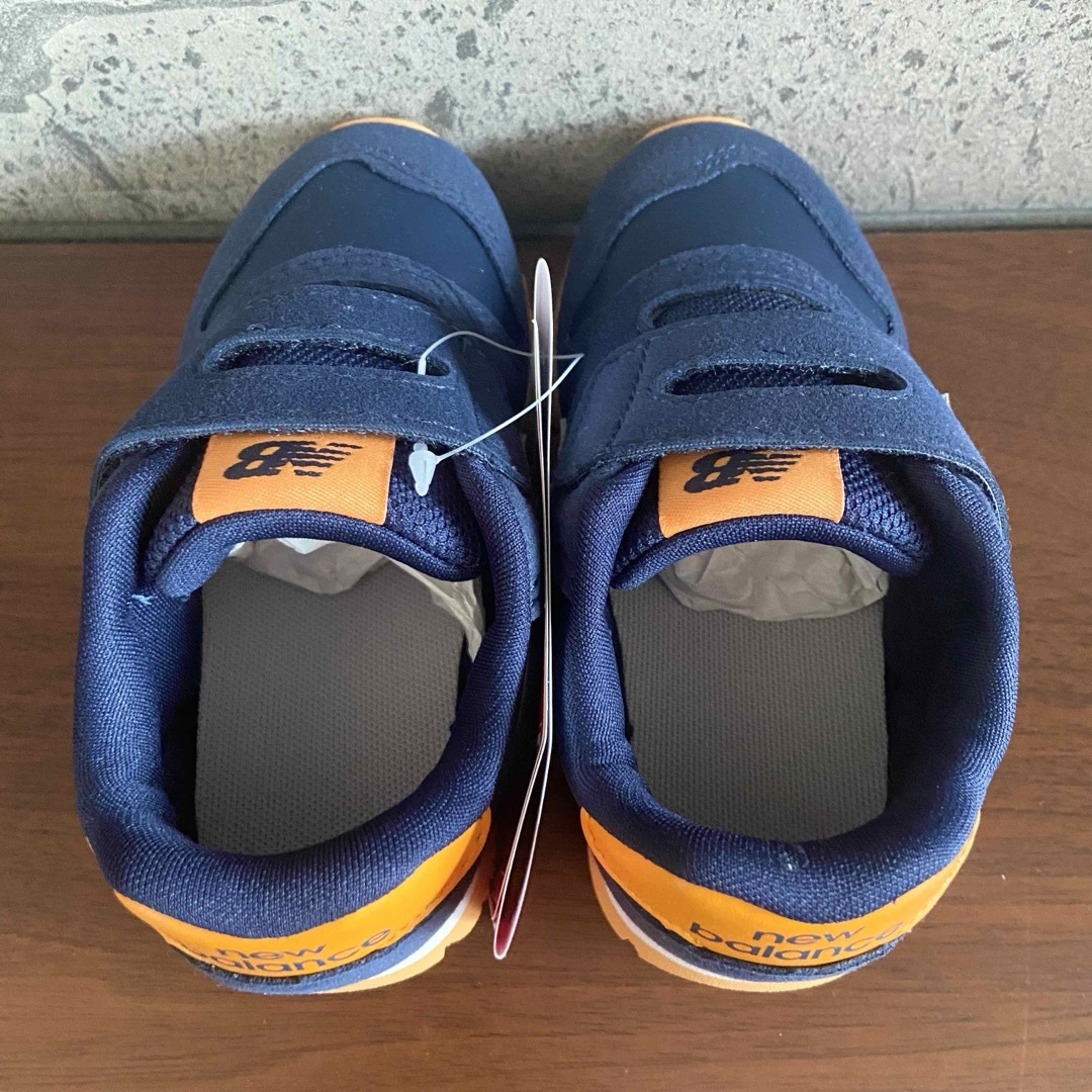 New Balance - 【新品】14センチ ネイビー×オレンジ New Balance - 【新品】14センチ ネイビー×オレンジ