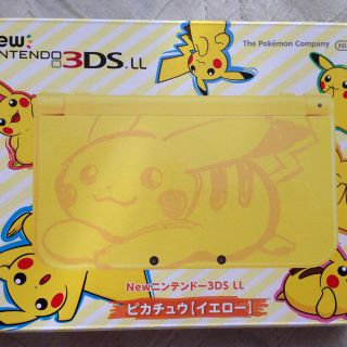 ニンテンドウ(任天堂)の新品未開封 送料無料 Newニンテンドー3DS LL ピカチュウイエロー(携帯用ゲーム機本体)