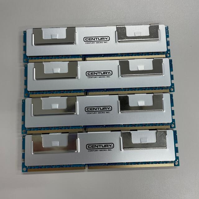 PC/タブレットCENTURY DDR3 メモリ　8GB 4枚　計32GB
