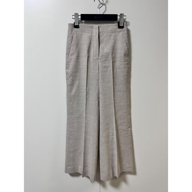 Theory 22SS 完売 ECO SHARKSKIN クロップドワイドパンツ