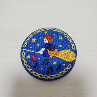 ジブリ(ジブリ)の魔女の宅急便　刺繍ブローチ(ブローチ/コサージュ)