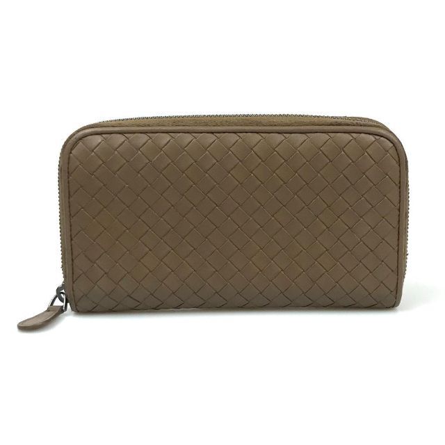 BOTTEGA VENETA ラウンドファスナー長財布 イントレチャート 美品