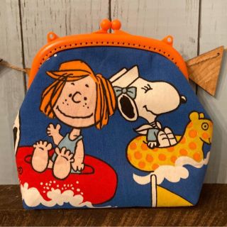 激レア‼️ がま口ポーチ PEANUTS ヴィンテージリメイク スヌーピー(ポーチ)