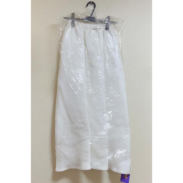 OBLI(オブリ)の新品　最終値下　obli キルティングギャザースカート ワンピース　ブラウス レディースのスカート(ロングスカート)の商品写真