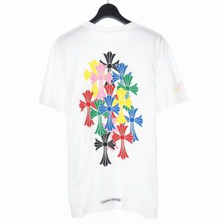 クロムハーツ(Chrome Hearts)のクロムハーツ 22SS マルチカラーセメタリークロス Tシャツ 半袖 L 白(Tシャツ/カットソー(半袖/袖なし))