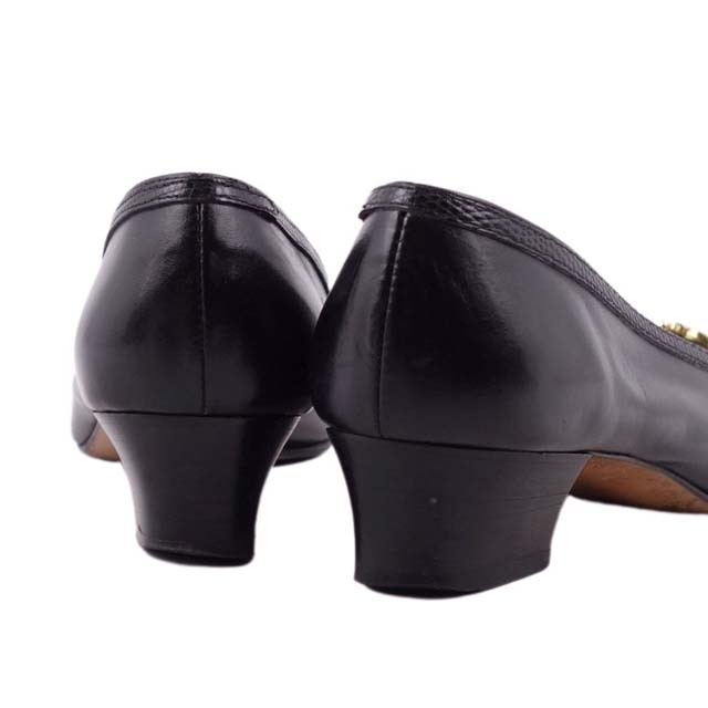 Salvatore Ferragamo(サルヴァトーレフェラガモ)のサルヴァトーレ フェラガモ パンプス リザード型押し ガンチーニ ヒール レディースの靴/シューズ(ハイヒール/パンプス)の商品写真
