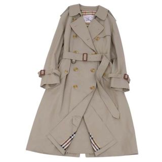 バーバリー(BURBERRY)のバーバリー トレンチコート 綿100％ 裏チェック アウター レディース 9AR(ブルゾン)