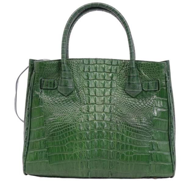 Crocodile - クロコダイル バッグ 2way ハンドバッグ キーロック