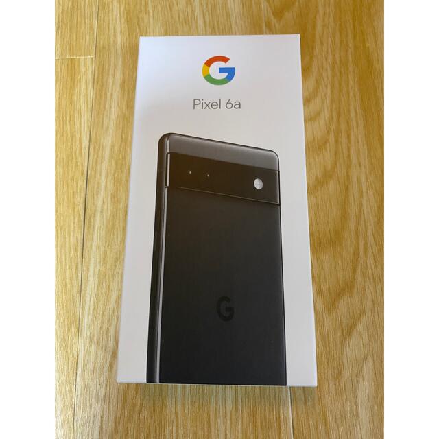 新品Google Pixel6a charcoal 128GB SIMフリースマホ/家電/カメラ