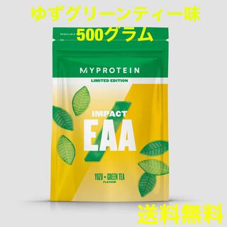 マイプロテイン(MYPROTEIN)のマイプロテイン　EAAゆずグリーンティー味500グラム(トレーニング用品)