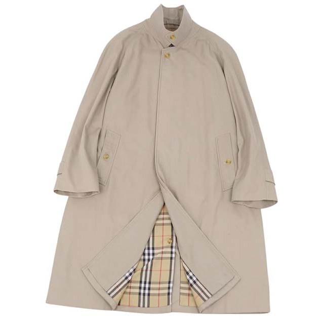 BURBERRY(バーバリー)のバーバリー コート 英国製 ステンカラー バルマカーン メンズ 裏チェック メンズのジャケット/アウター(ステンカラーコート)の商品写真