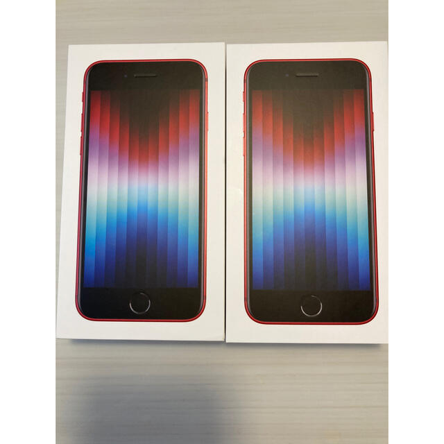 Apple iPhone SE 第3世代 128GB 本体 レッド - スマートフォン本体