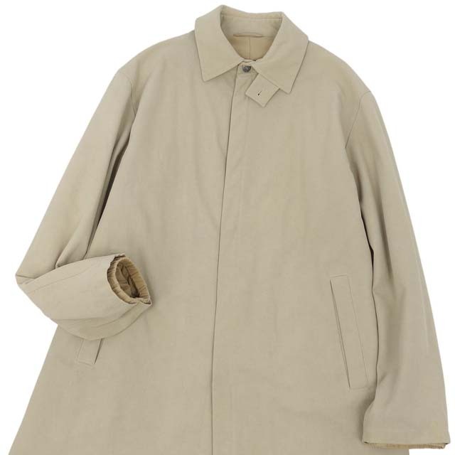 Jil Sander(ジルサンダー)のジルサンダー コート コットン カシミヤ 中綿 ステンカラー バルマカーン メンズのジャケット/アウター(ステンカラーコート)の商品写真