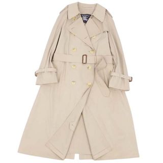 バーバリー(BURBERRY)のバーバリー コート 英国製 トレンチコート レディース コットン 100％ 古着(ブルゾン)