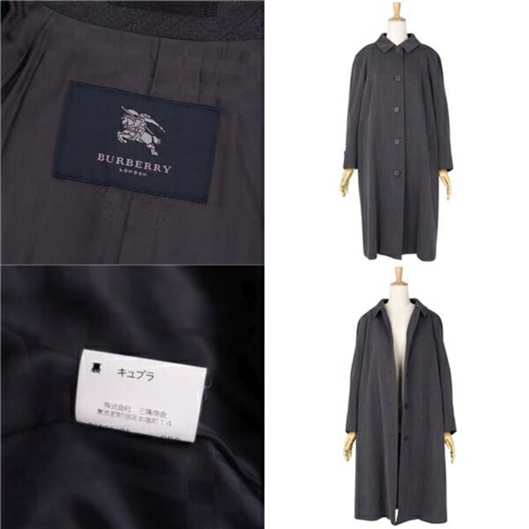 BURBERRY(バーバリー)のバーバリー ロンドン ステンカラーコート バルマカーンコート ウール レディース レディースのジャケット/アウター(ブルゾン)の商品写真