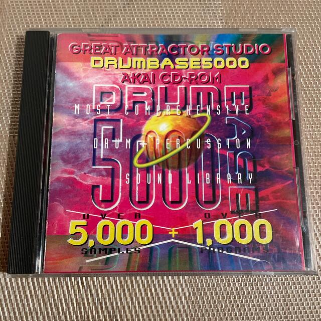 サンプリングCD-ROM AKAI GAS DRUM BASE 5000