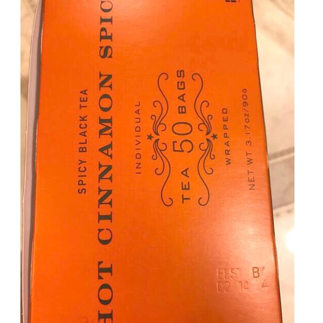 DEAN & DELUCA(ディーンアンドデルーカ)のHarney & Sons ホット シナモン スパイス 50個入り 食品/飲料/酒の飲料(茶)の商品写真