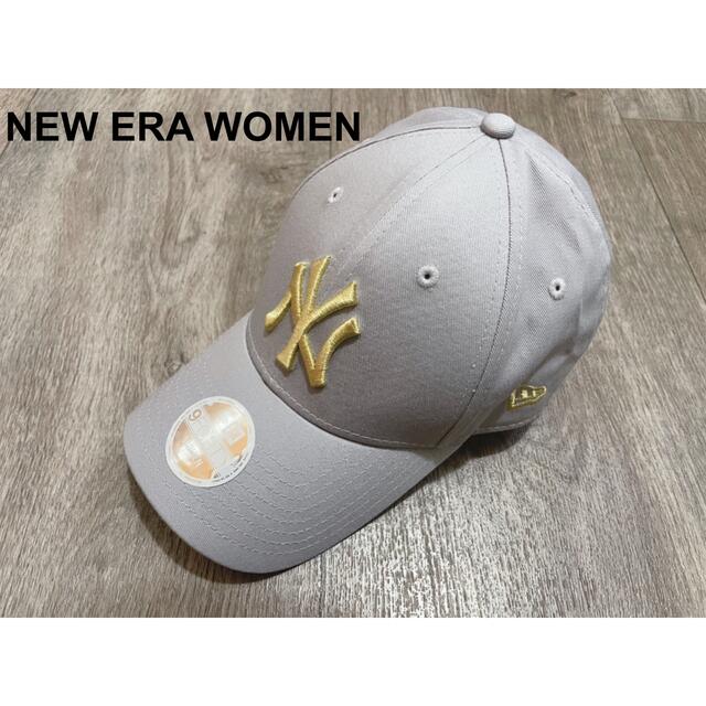 【英国買付品】NEW ERA WOMEN NY Yankees gery cap