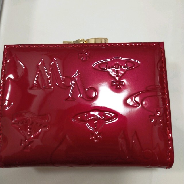 ヴィヴィアンウエストウッド 三つ折り財布 レッド がま口 新品未使用
