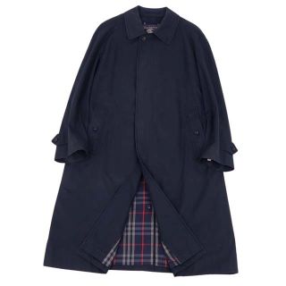 バーバリー(BURBERRY)のバーバリー ステンカラーコート バルマカーンコート 裏チェック アウター メンズ(ステンカラーコート)