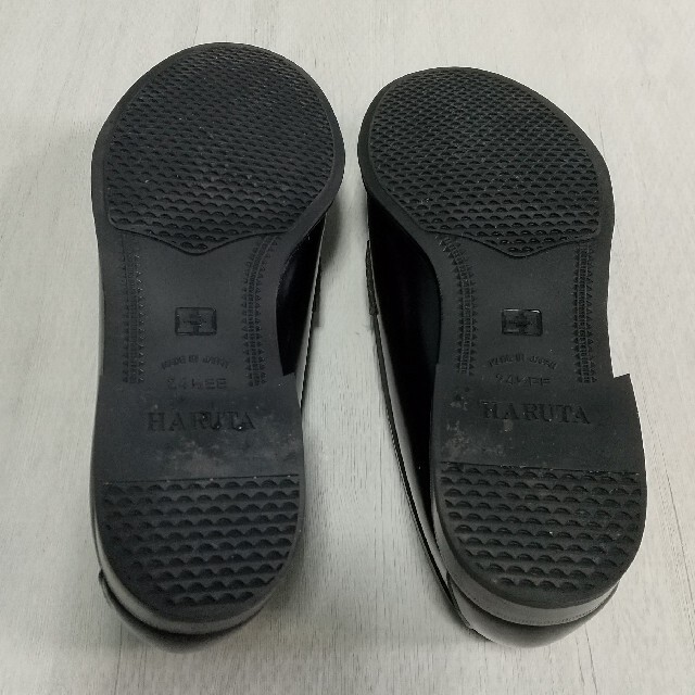 HARUTA(ハルタ)のHARUTA ローファー 黒 24.5cm レディースの靴/シューズ(ローファー/革靴)の商品写真