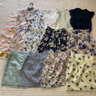 ノエラ(Noela)の【ノエラ】他　夏服　花柄　半袖　スカート　セット　まとめ(セット/コーデ)