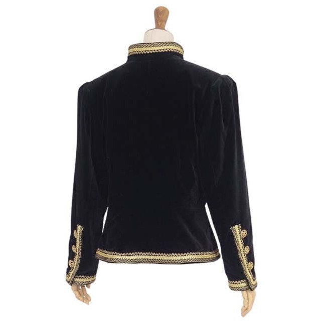 SAINT LAURENT - イヴサンローラン ジャケット スタンドカラー SAINT LAURENT - イヴサンローラン ジャケット スタンドカラー