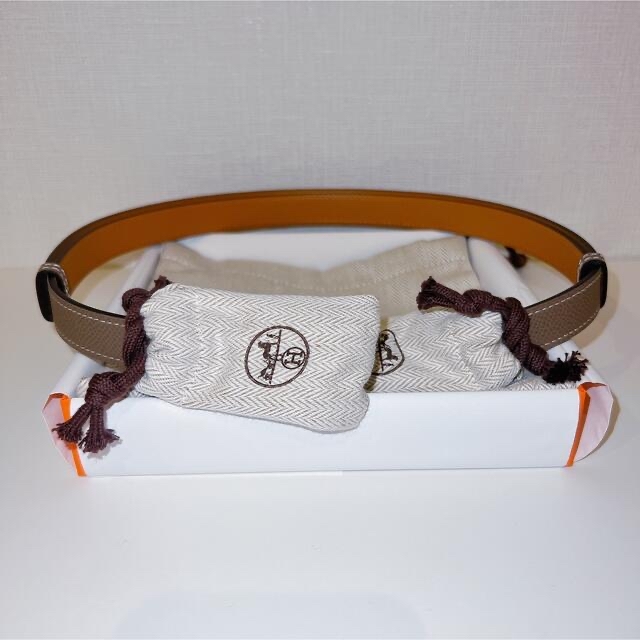 Hermes - 【新品・未使用品】エルメス ケリーベルト エトゥープ ベルト