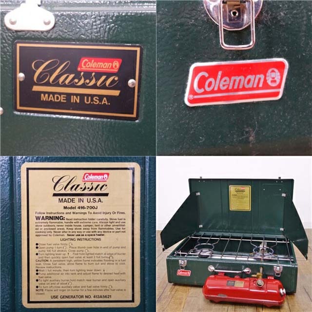 2020.02.08
![Coleman - コールマン ツーバーナー 416-700J 専用ケース付 コンロ