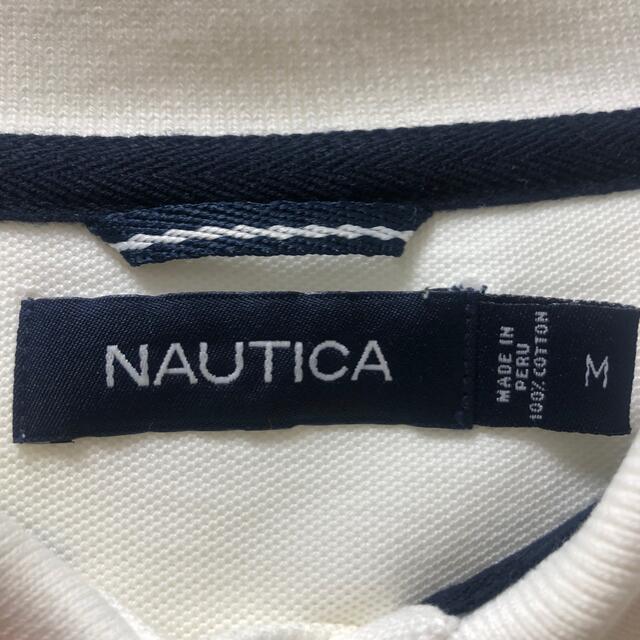 NAUTICA(ノーティカ)のNAUTICA ノーティカ  ホワイト  ポロスポーツ メンズのトップス(ポロシャツ)の商品写真