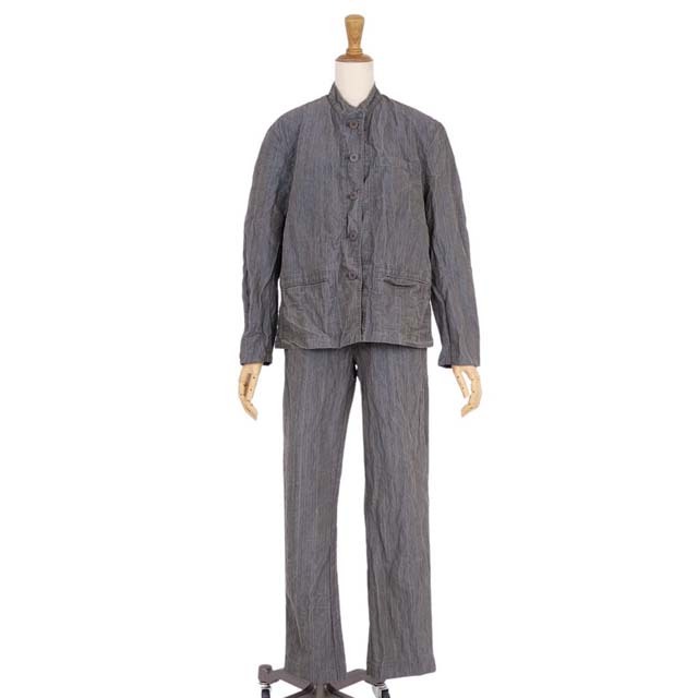 ISSEY MIYAKE - イッセイミヤケ セットアップ スーツ コットン ISSEY MIYAKE - イッセイミヤケ セットアップ スーツ コットン