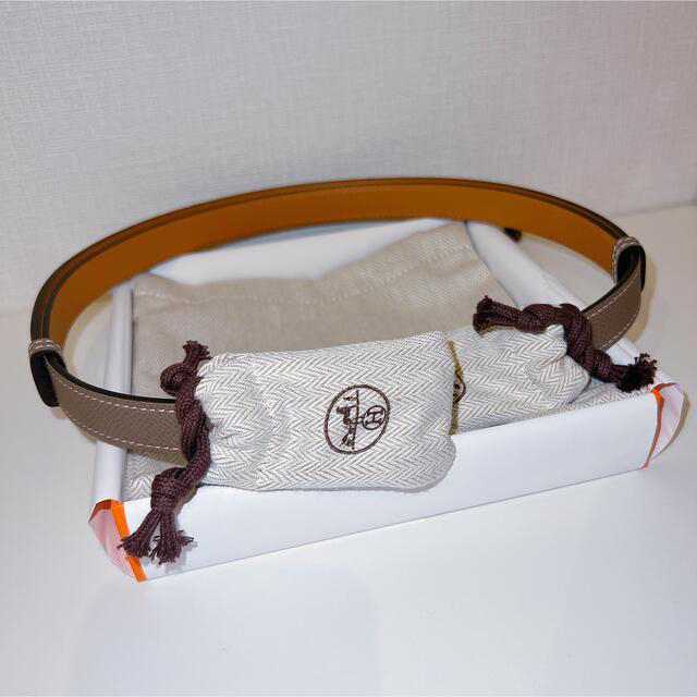 【新品・定価約15万】エルメス ケリーベルト エトゥープ ベルト ケリー 18