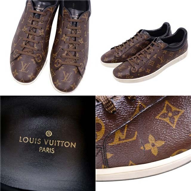 LOUIS VUITTON(ルイヴィトン)のルイヴィトン スニーカー モノグラム ルクセンブルクライン ローカット メンズ メンズの靴/シューズ(スニーカー)の商品写真