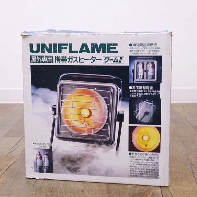 UNIFLAME(ユニフレーム) ハンディガスヒーター ワーム2 ブラック