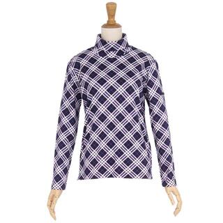 バーバリー(BURBERRY)のバーバリー ゴルフ カットソー Tシャツ タートルネック レディース M(カットソー(半袖/袖なし))