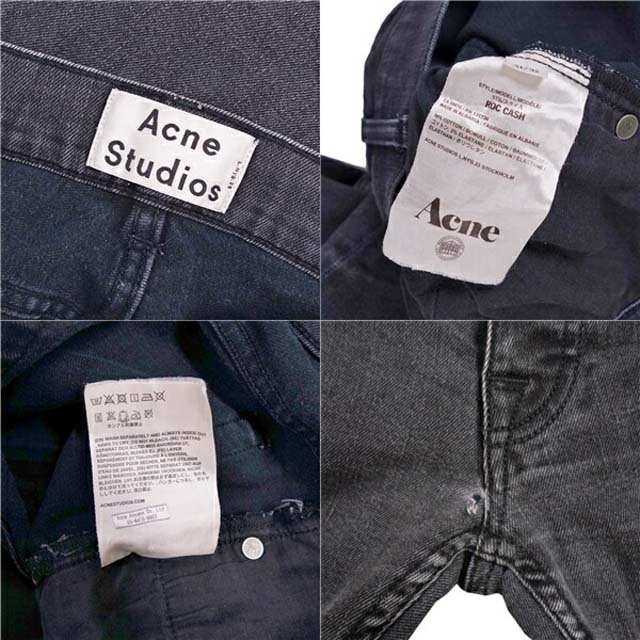 Acne Studios(アクネストゥディオズ)のアクネストゥディオズ パンツ ROC CASH デニム ジーンズ メンズ スリム メンズのパンツ(ショートパンツ)の商品写真