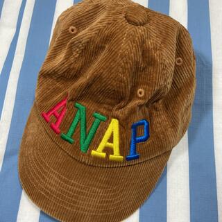アナップキッズ(ANAP Kids)の美品　ANAP キッズ　キャップ/帽子 52センチ(帽子)
