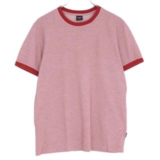 ヒューゴボス(HUGO BOSS)のヒューゴボス Tシャツ カットソー 鹿の子 コットン トップス メンズ M(Tシャツ/カットソー(七分/長袖))