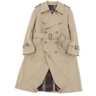 バーバリー(BURBERRY)のバーバリー コート トレンチコート メンズ コットン 裏チェック アウター 古着(ステンカラーコート)