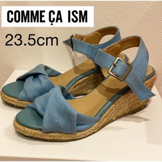 コムサイズム(COMME CA ISM)のコムサイズム　ウエッジサンダル　23.5cm レディース　サンダル(サンダル)